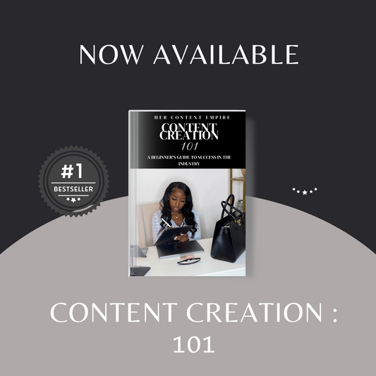 Content Creation 101 : A Beginner's Guide To Success In The Industry